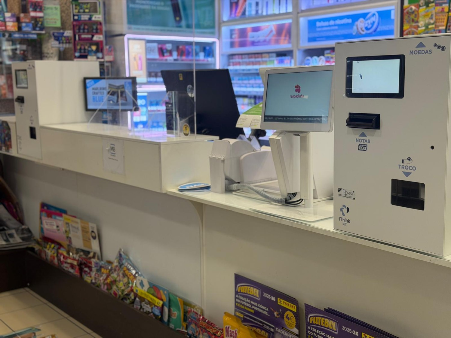 Instalação iThink IoT em loja de jogos